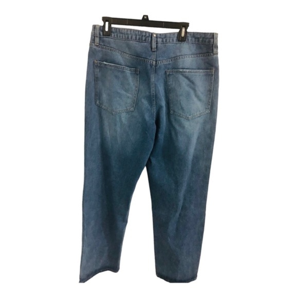 Rebecca Minkoff rhinestones crystal cz studded blue jeans size 12 brand new - Picture 8 of 8